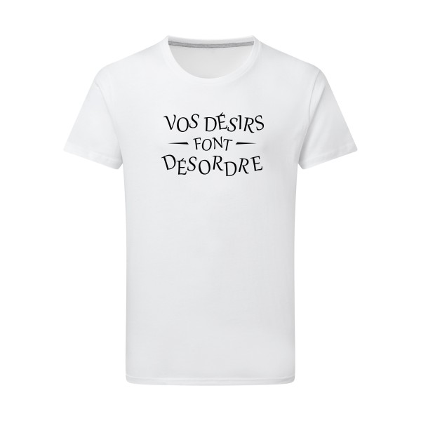 Désordre-T shirt a message drole - SG - Men