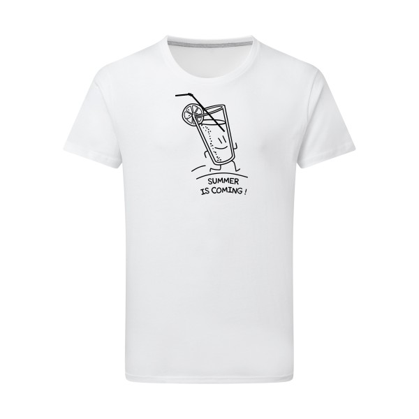 T-shirt léger original Homme  - Summer is coming ! - 