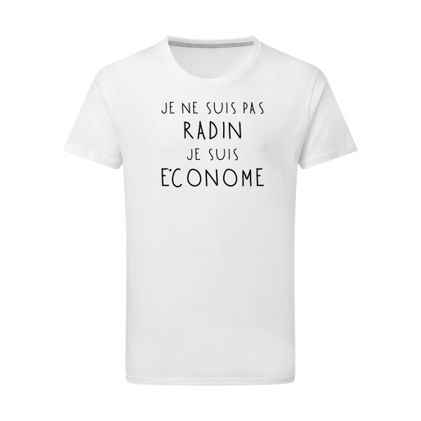 PICSOU - T-shirt léger geek Homme  -SG - Men - Thème humour et finance-