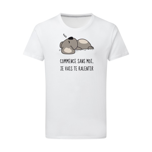 Dormir - T-shirt léger - modèle SG - Men -thème sieste et farniente -