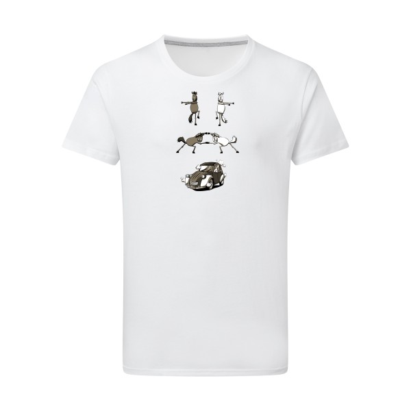 Fusion -T-shirt léger 2 cv -SG - Men -thème automobile -