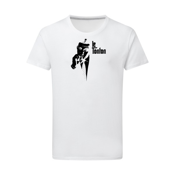 Le Tonton- t-shirt thème cinema- modèle SG - Men - Lino ventura -