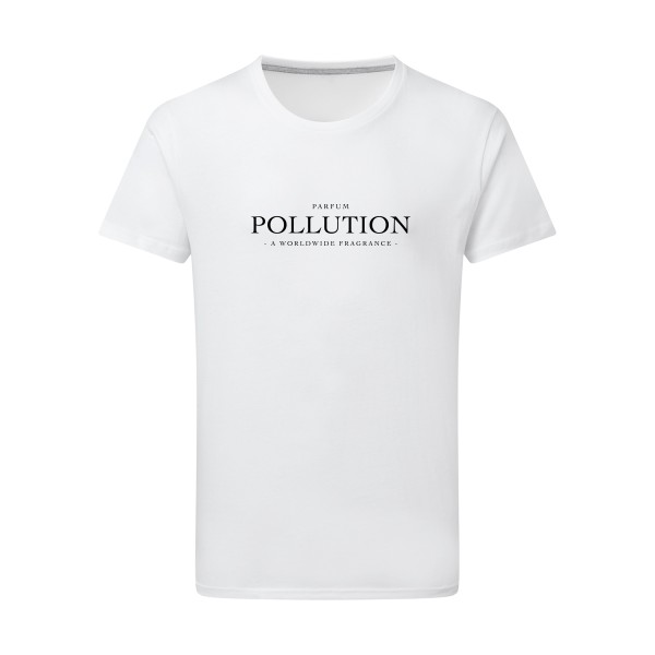 T-shirt léger original Homme  - Parfum POLLUTION - 