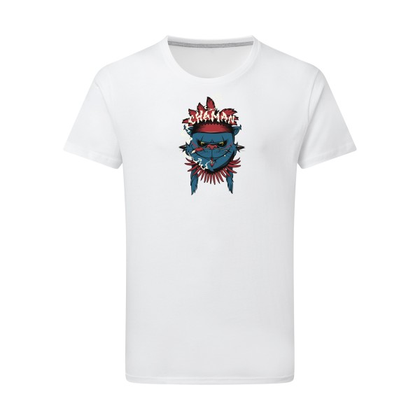 Chaman - T-shirt léger shaman Homme - modèle SG - Men -thème halloweeen-