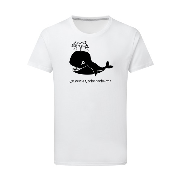 T-shirt léger Homme original - Cache-cachalot - 