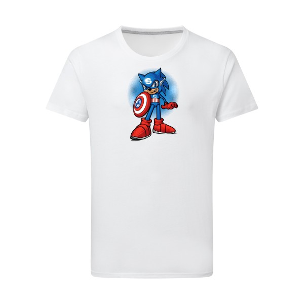 Captain S - T-shirt léger marrant - Modèle SG - Men -