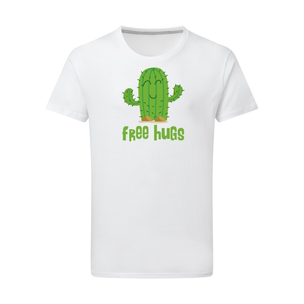 FreeHugs- T-shirt léger Homme - thème tee shirt humoristique -SG - Men -
