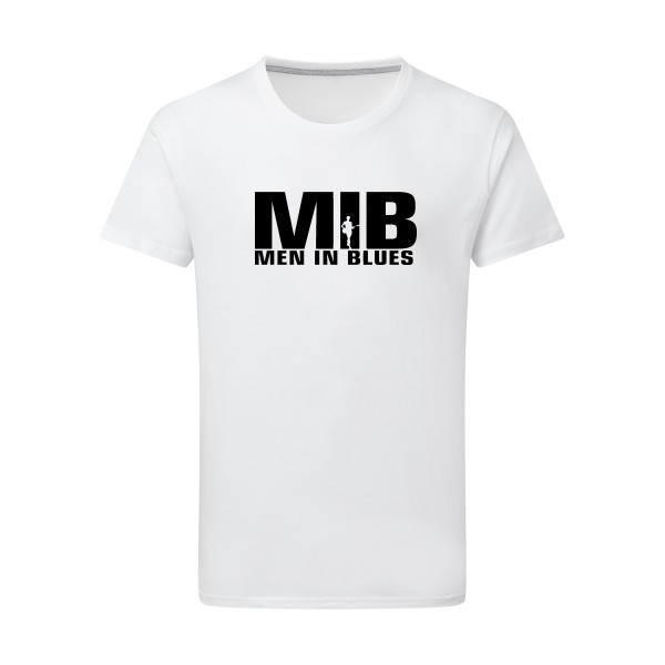 Men in blues - T-shirt thème musique-SG - Men - pour Homme