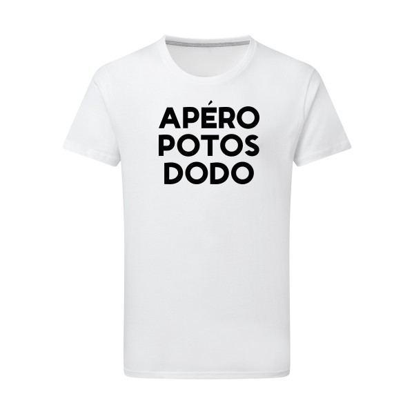 T-shirt léger Homme original - Apéro Potos Dodo  -