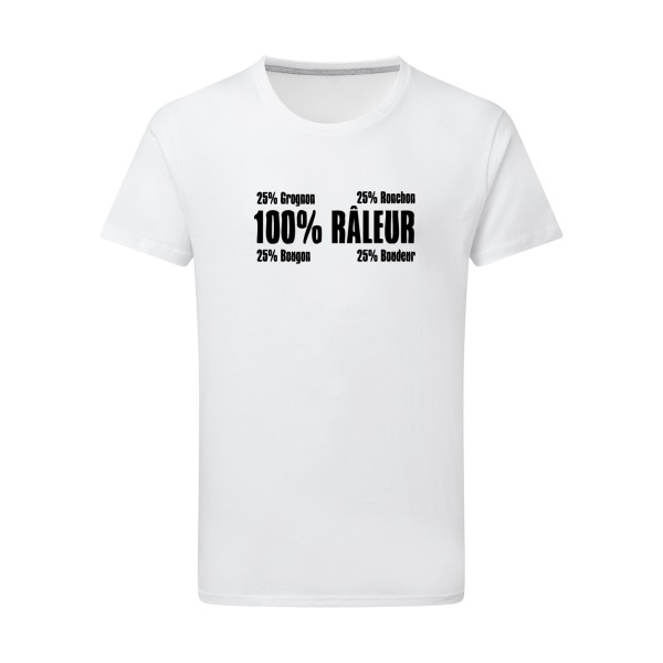 Râleur - T-shirt léger Homme original et drôle  - thème humour-SG - Men