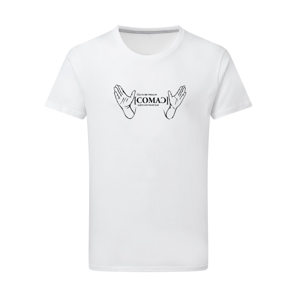 comac - T-shirt léger marseille Homme - modèle SG - Men -thème humour regional -