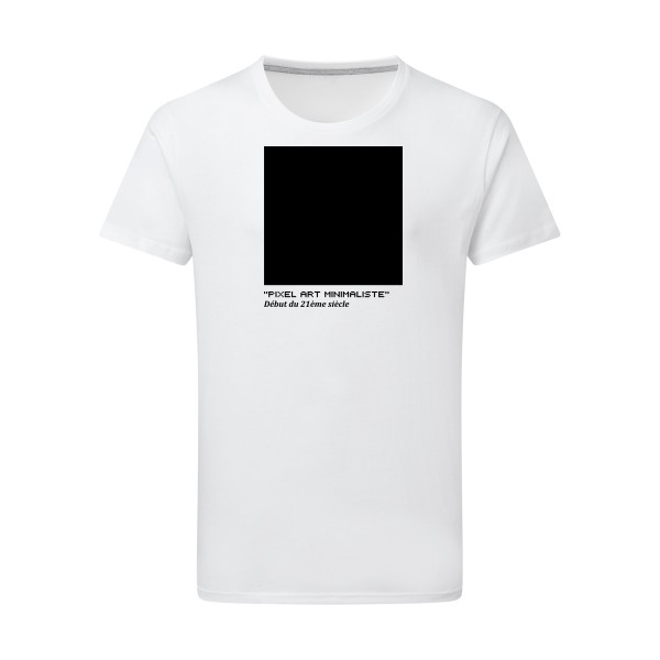 T-shirt léger Homme original - Pixel art minimaliste -