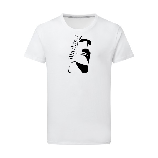T-shirt léger Homme original - Moai -