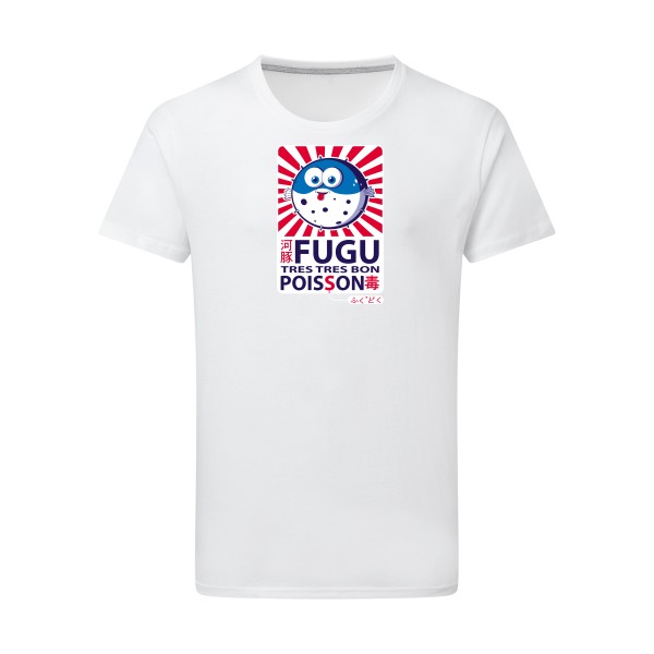 Fugu - T-shirt léger trés marrant Homme - modèle SG - Men -thème burlesque -