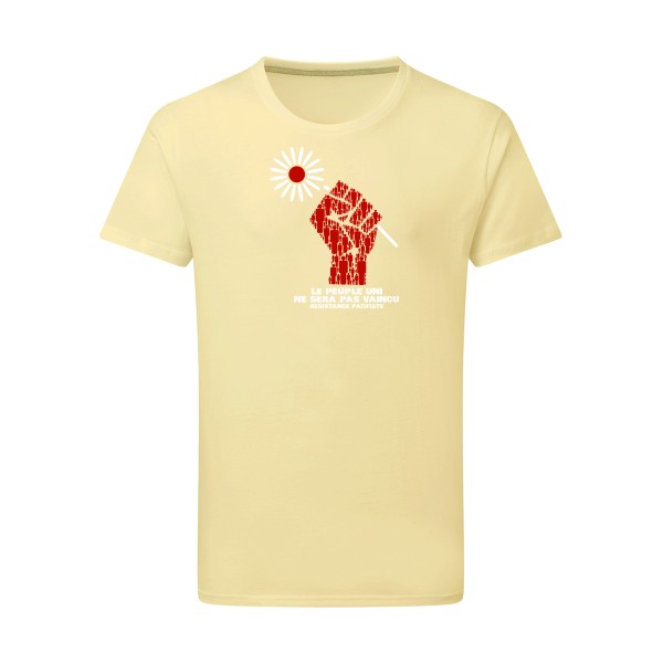Resistance Pacifiste - T-shirt léger original Homme  -SG - Men - Thème peace and love -
