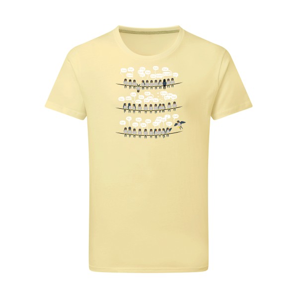Cuicui cui! v2 - T-shirt léger original pour Homme -modèle SG - Men - thème humour et original -