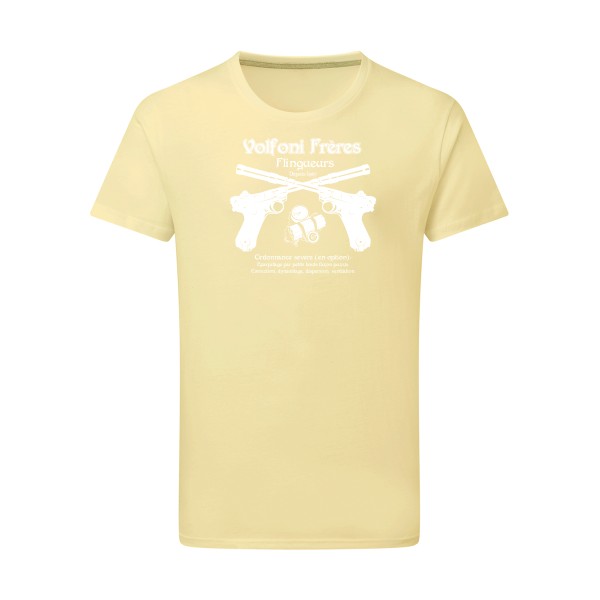 Volfoni Frère -T-shirt léger  Homme  vintage -SG - Men -thème  rétro et vintage - 