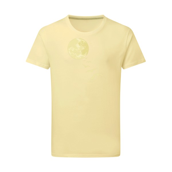 envol - T-shirt léger abstrait pour Homme -modèle SG - Men - thème original et abstrait -