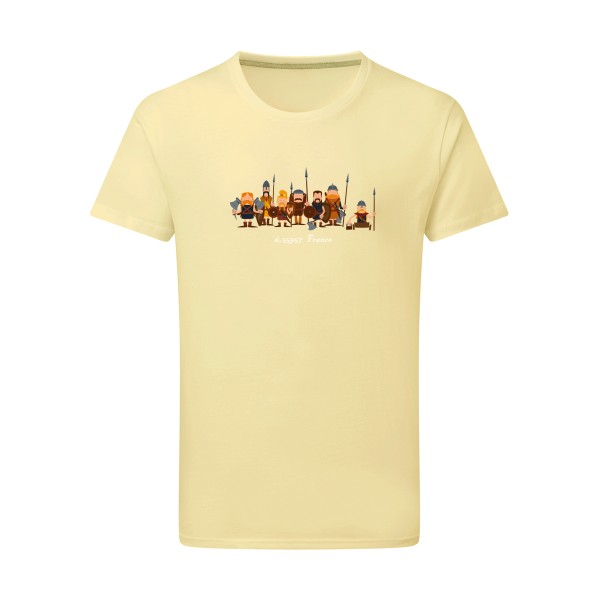 Retour au Francs - T-shirt léger humoristique et satirique -Homme -SG - Men - Thème histoire et comédie -