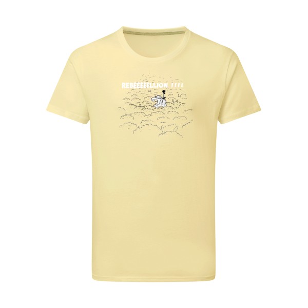 Rebeeeellion - T-shirt léger Homme - Thème animaux et dessin -SG - Men-