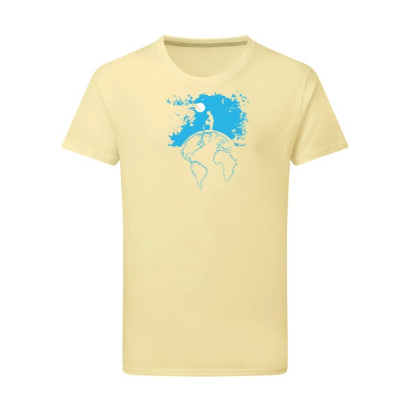 Terre - T-shirt léger - Thème t shirt Homme original - SG - Men -