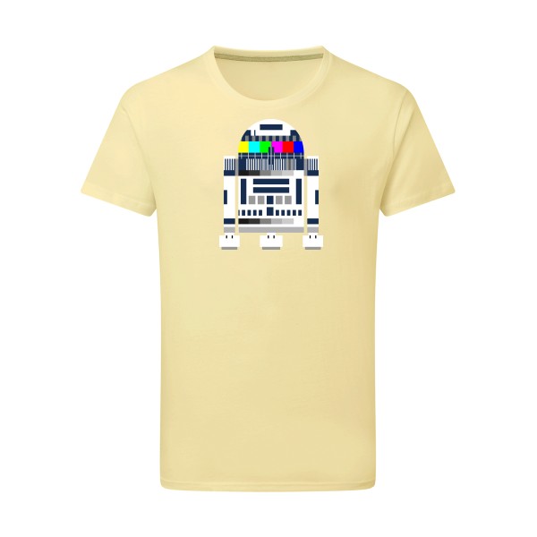 Mire R2D2-T-shirt léger style vintage - SG - Men- Thème vintage et retro  -