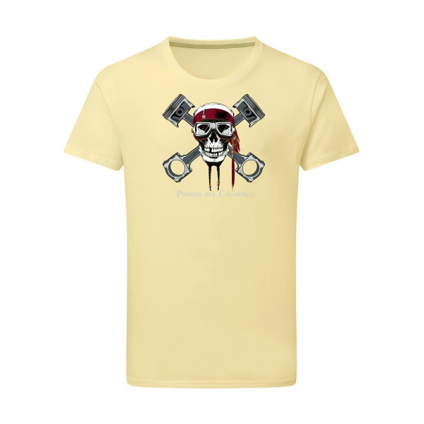 Pirates des Calamines - T-shirt léger original Homme  -SG - Men - Thème parodie cinema -