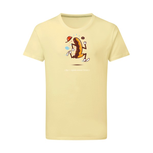 Rapide 3 -T-shirt léger dessin - Homme -SG - Men -thème  humour et absurde - 