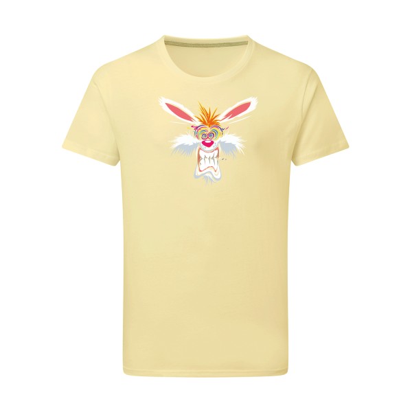 Rabbit  - Tee shirt humoristique Homme - modèle SG - Men - thème graphique -