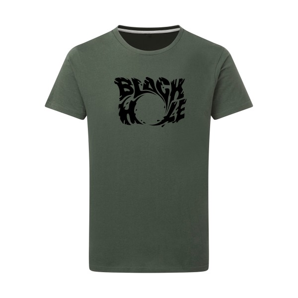T-shirt léger original Homme  - Black hole - 