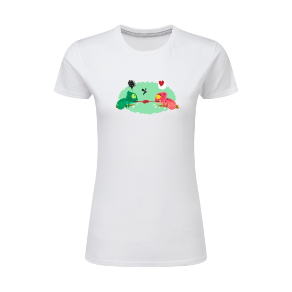  T-shirt femme léger Femme original - poor chameleon - 