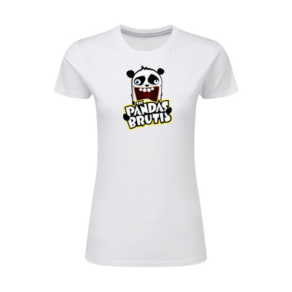 The Magical Mystery Pandas Brutis - t shirt idiot -SG - Ladies