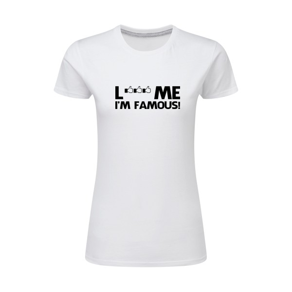 T-shirt femme léger original Femme  - Famous - 