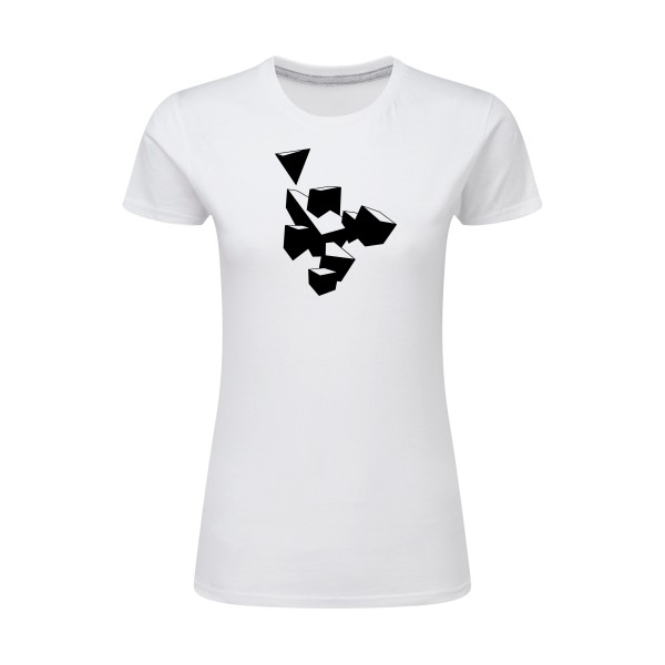 T-shirt femme léger original Femme  - géometrik air - 