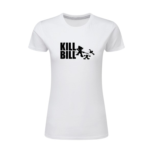 kill bill - T-shirt femme léger kill bill Femme - modèle SG - Ladies -thème cinema -