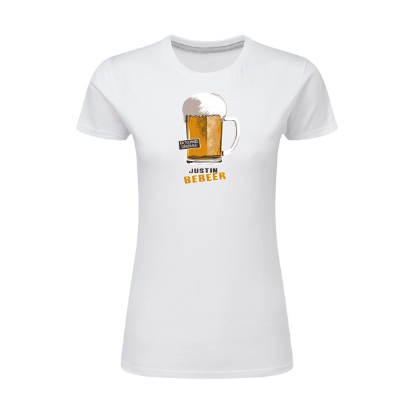 T-shirt femme léger - SG - Ladies - Justin Beber