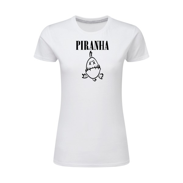 T-shirt femme léger original Femme  - Piranha - 