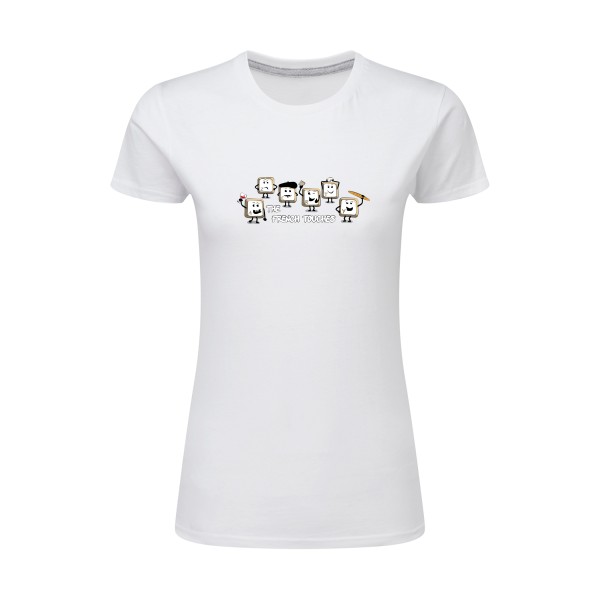 The French Touches - T shirt Geek- SG - Ladies