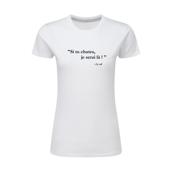 Bim! - T-shirt femme léger avec inscription -Femme -SG - Ladies - Thème humour absurde -