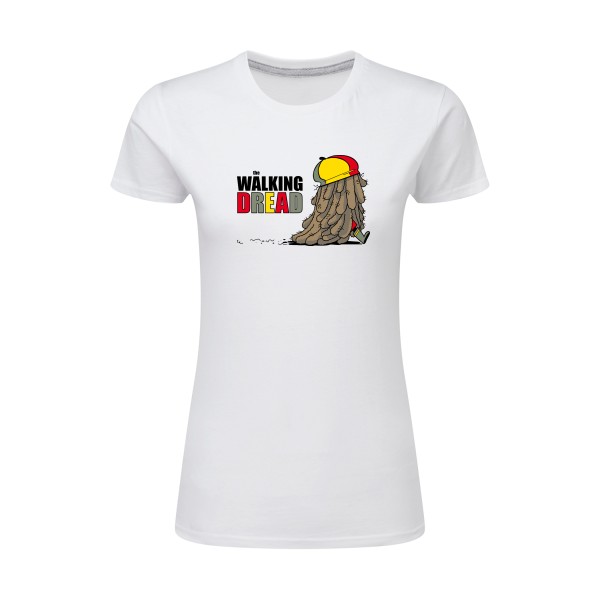 the WALKING DREAD-T-shirt femme léger vintage et reggae 