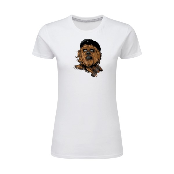 Chewie guevara -T-shirt femme léger  parodie Femme  -SG - Ladies -thème  cinema - 