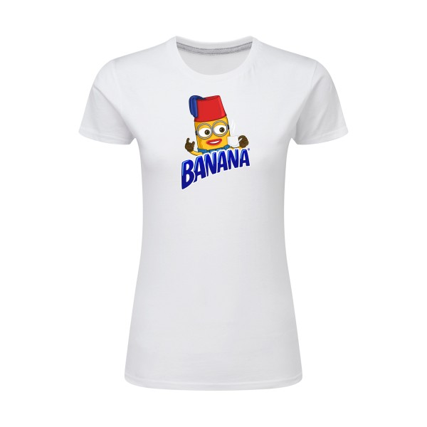 T-shirt femme léger Femme vintage - Banana - 