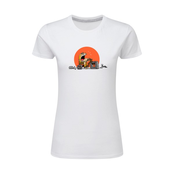 T-shirt femme léger Femme original - Wheel - 