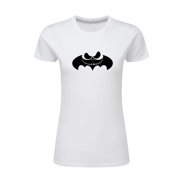BATJACK - T-shirt femme léger drole pour Femme -modèle SG - Ladies - thème parodie et cinéma -