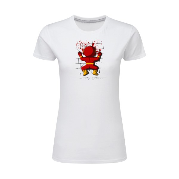 Splach! - T-shirt femme léger parodie Femme - modèle SG - Ladies -thème musique et parodie -