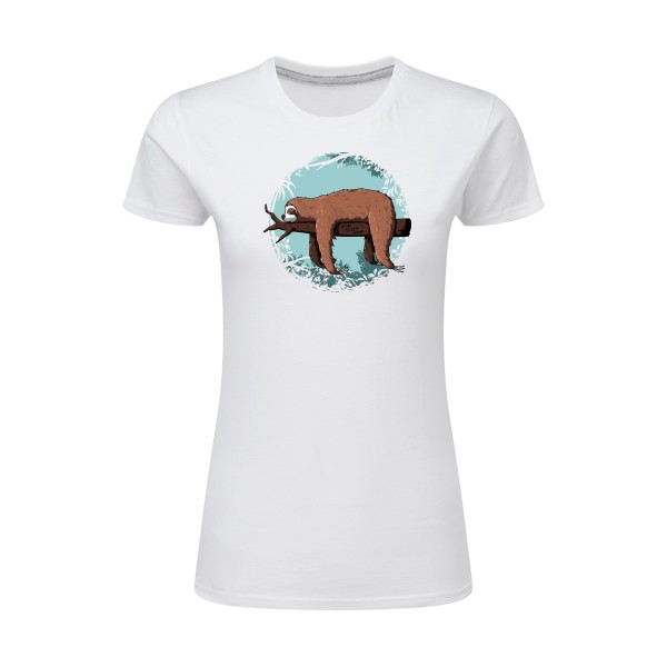 Home sleep home - T- shirt animaux- SG - Ladies