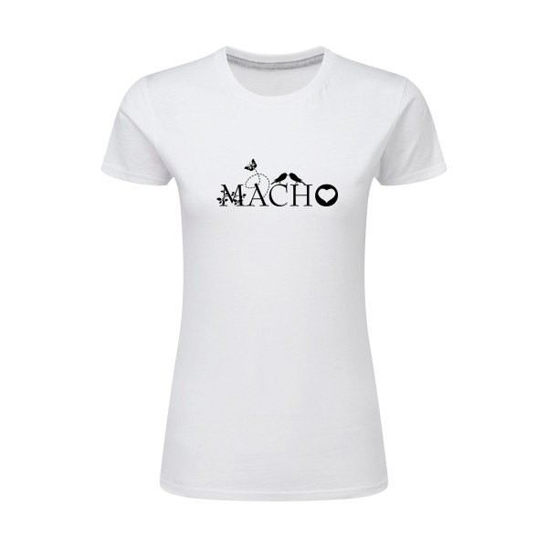 T-shirt femme léger original Femme  - macho rosato - 