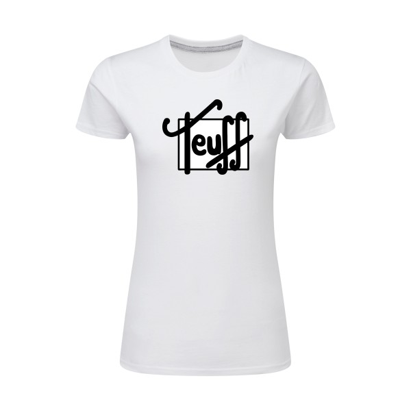 T-shirt femme léger Femme original - Teuf - 