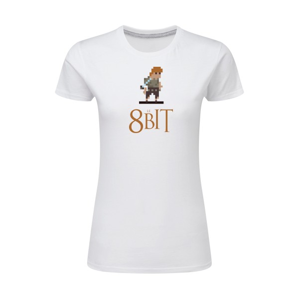 T-shirt femme léger original Femme  - Le 8Bit - 