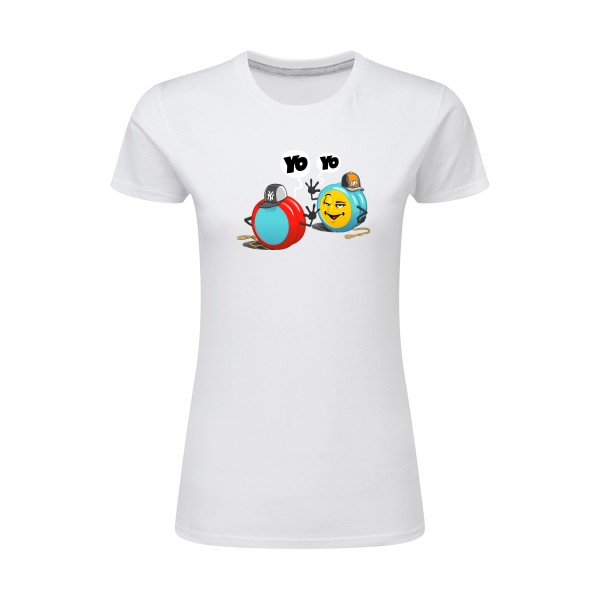 Yo Yo -T-shirt femme léger Geek Femme -SG - Ladies -thème  Geek -
